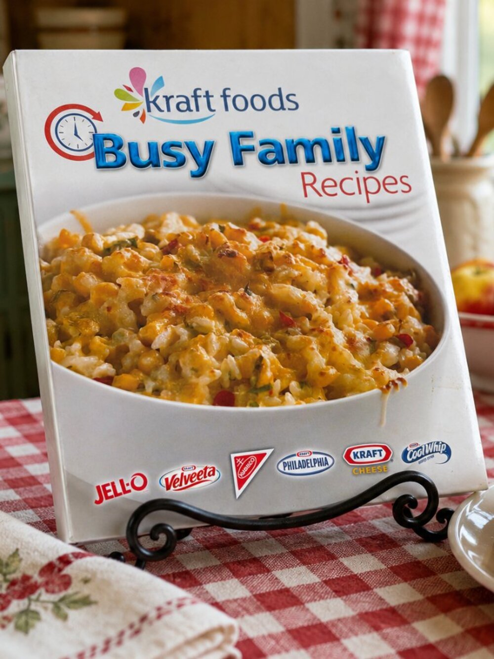 Kraft Foods Busy Family Recipes Hardcover Cookbook Easy Family Meals
